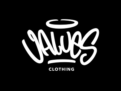 Values Clothing - Street Wear Logotype