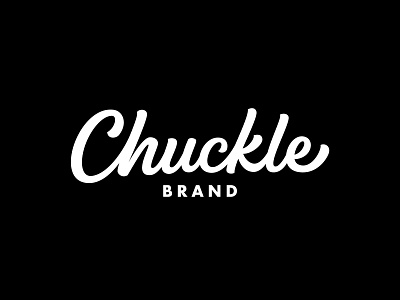 Chuckle Brand brand identity brandlogo graphicdesign hand drawn lettering lettering logo logodesign logos logotype typography vector