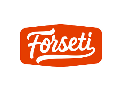 Forseti - Hand drawn logotype