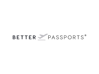 Better Passports brand identity branding businesslogo corporate identity creative design flat freelance designer graphic design hireme logo logodesign logos minimal modern logo portfolio text logo typography vector