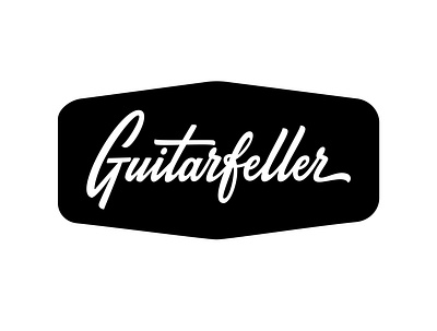 Guitarfeller brandlogo brushlettering calligraphy calligraphy and lettering artist calligraphy logo creative guitar handlettering lettering lettering logo logodesign logotype logotype designer typogaphy unique design unique logo vintage