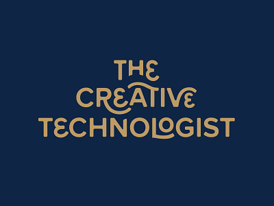 The Creative Technologist brand identity corporate identity creative custom lettering custom type hand drawn lettering lettering artist logodesign logodesigner logotype logotype designer portfolio professional logo tech logo technology logo typography unique logo vector