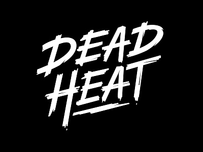 Dead Heat artwork brush lettering creative hand drawn hand lettering handlettering lettering artist letteringart logotype logotypes sneakers tee design tee shirt tshirt art tshirtdesign typogaphy typography art unique logo vector