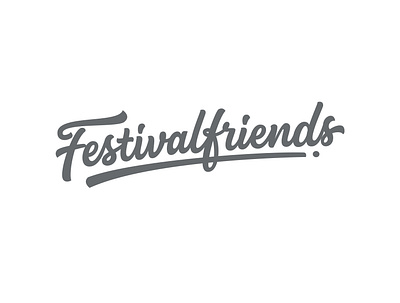 Festivalfriends brandidentity brush lettering calligraphy creative custom custom lettering customtype hand drawn handlettering letterer lettering letteringart logo logodesign logodesigner logotype portfolio typographic logo typography typography logo