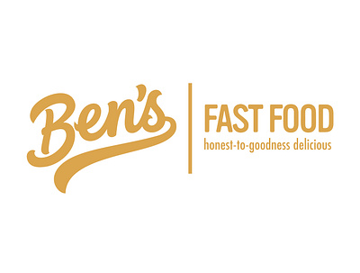 Ben's Fast Food calligraphy and lettering artist creative custom custom lettering custom type fast food food lettering food logo hand drawn handlettering lettering lettering logo logo logodesign logodesigner logotype portfolio restaurant branding restaurant logo typography