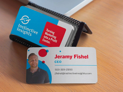 Instinctive Insights Business Cards branding business card