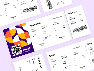 Boarding pass design aeroplanes boarding pass daily ui landscape minimal ticket ui ux