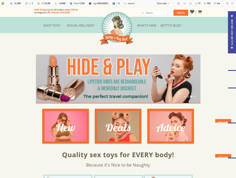 toy box website