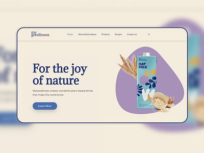 E-commerce — Vegan Milk Website