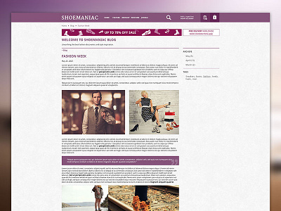 Blog Page Design article blog clean layout news