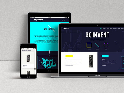 Pycom Responsive Website