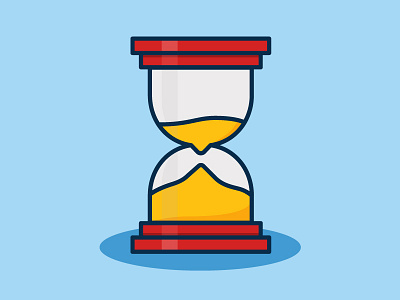 Timer clock icon iconography sand timer time timer