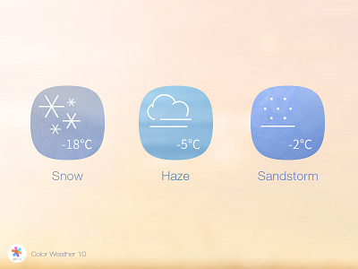 Dribbble Gallery1 weather