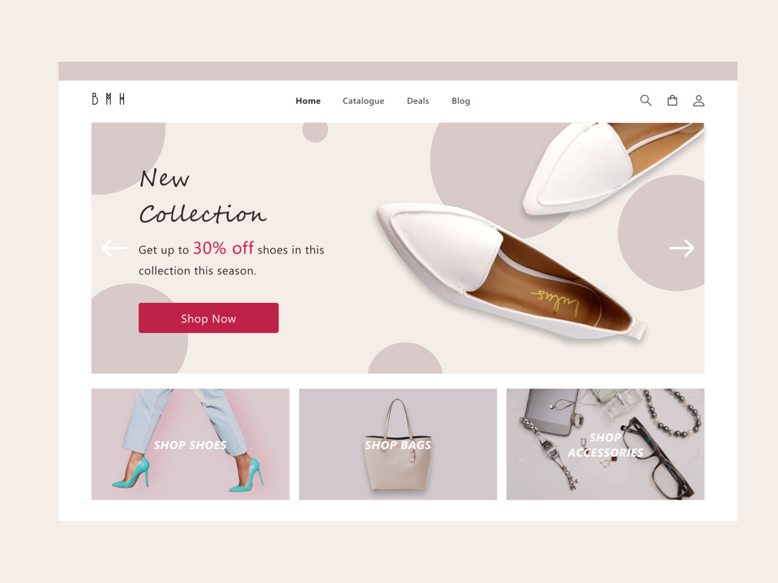 e-commerce shoe store by Deborah Adesipe on Dribbble