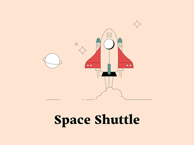 S is for Space Shuttle dwellingsfromatoz illustrationchallenge space spaceship spaceshuttle