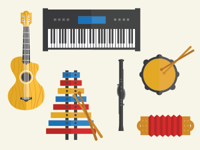 Vector Musical Instruments