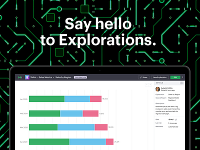 Say hello to Explorations!