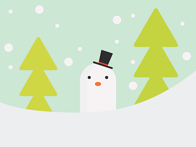 Snowman michigan snow snowday snowman trees