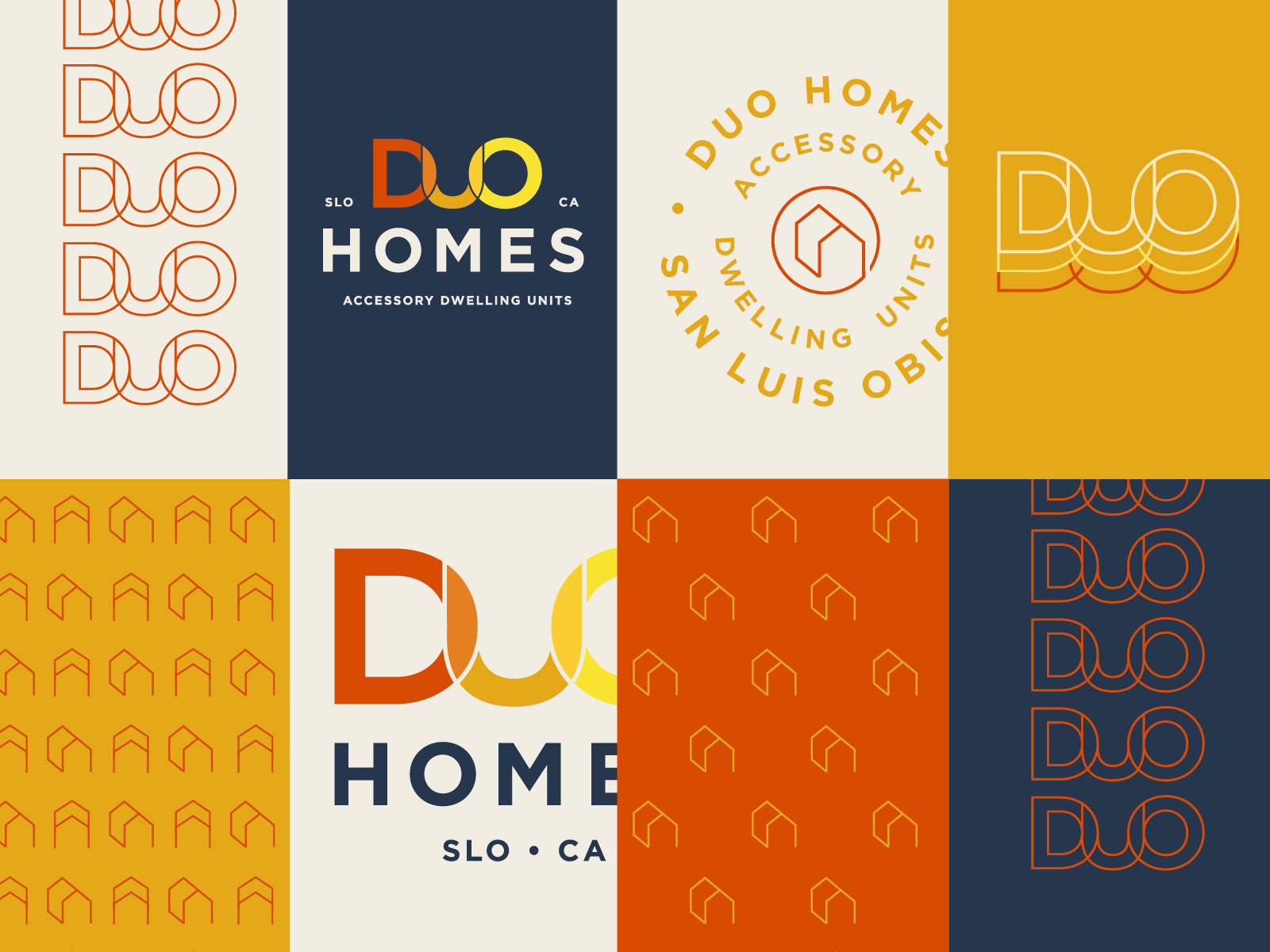 Duo Homes Logo by Grant Willingham on Dribbble