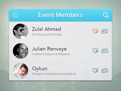 Event Members