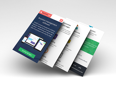 Landing Page For Iphone flat grid home page icons iphone landing page layout mobile web responsive ui ux web design