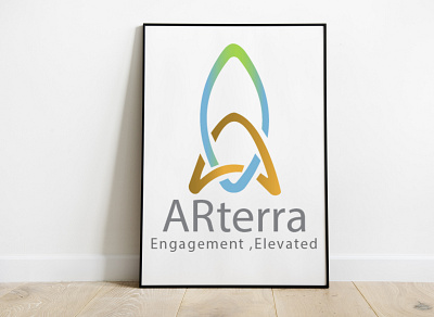 ARtera Engagment,Elevated logo amazing logo best logo branding design icon illustration logo minimal typography vector