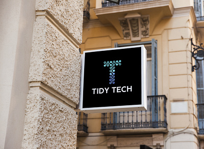 Tidy Tech amazing logo app best logo branding icon information technology tech logo technology technology logo typography web website