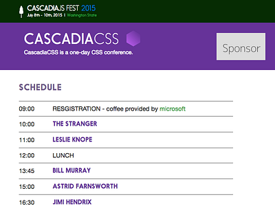 Cascadiafest Css 2015 design event