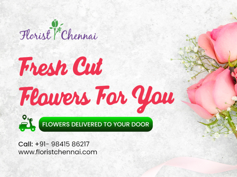 Fresh Flowers Delivered To Your Door Call Floristchennai by Florist