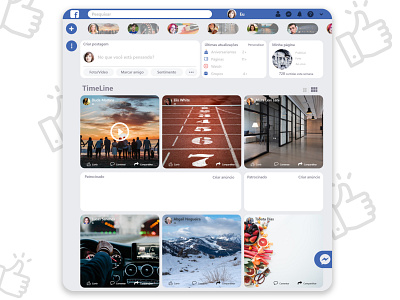 Redesign Facebook Blocks