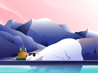 bear-O-beer 3d animation branding design graphic design illustration logo ui ux vector
