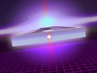 Floating 1980s art design illustration illustrator music photoshop retro retrowave space synthwave tape vaporwave