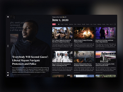 The Medium News Concept