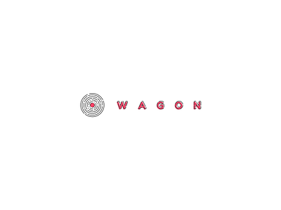 Wagon free throw logo minimal