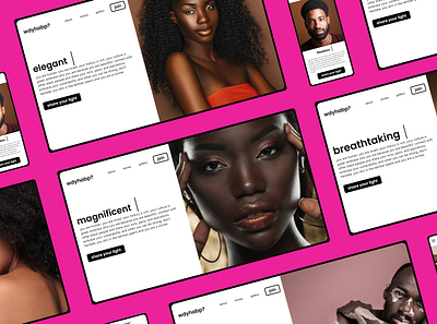 wdyhabp? (what did you hear about black people?) adobe xd design figma figmaafrica ui