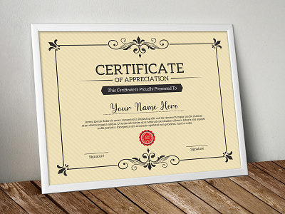 Certificate Template certificate of appreciation certificate template multipurpose certificate printable certificate template