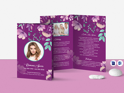 Funeral Program Template funeral program template