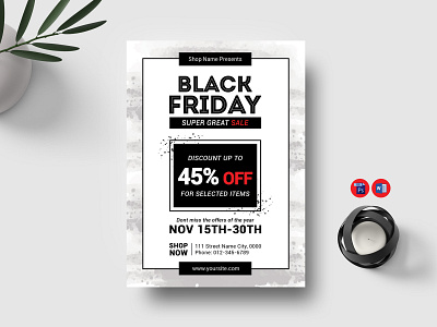 Black Friday Flyer Template