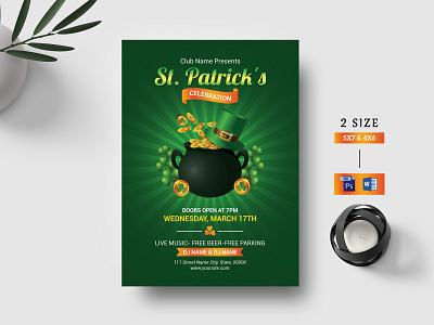 St Patrick s Day Flyer Template st patrick s day flyer template st patrick s day flyer template