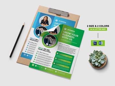 Business flyer template business flyer template