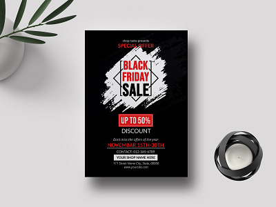 Black Friday Flyer Template black friday sale flyer