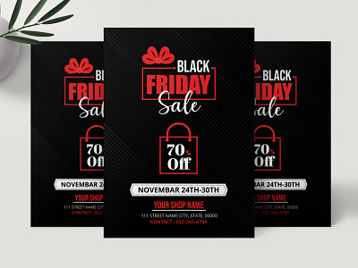 Black Friday Flyer Template black friday sale flyer