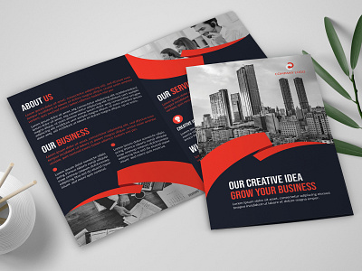 Bifold Business Brochure Template corporate business brochure photoshop template