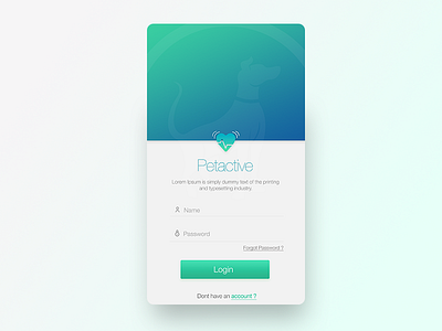 Dribbble - Reyna Login Screen.png by Sakthi Ram