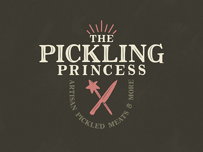 The Pickling Princess branding design graphic design logo