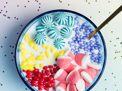 Halloween Day After candy cereal food photography photoshop