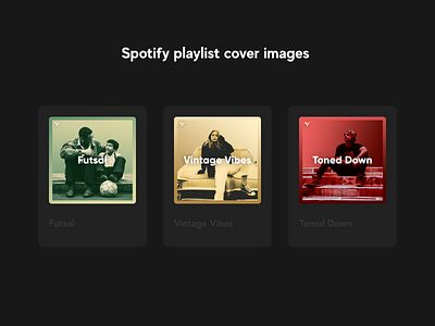 Spotify Playlist Cover Images graphic design