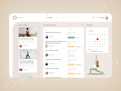 Fitness desktop app app design fitness illustration ui