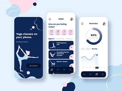 Fitness app concept