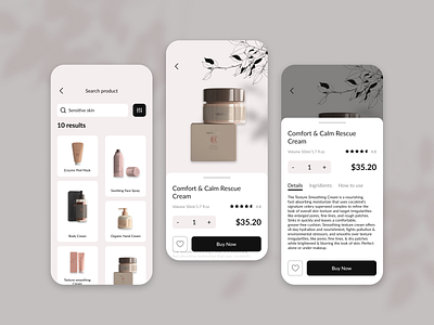 E-commerce App design ui